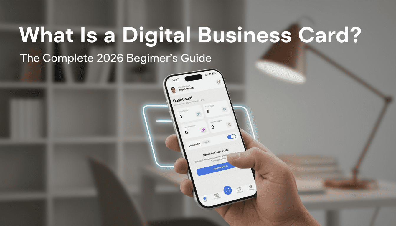 What Is a Digital Business Card? Complete Beginner Guide (2026)