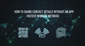 Fastest Ways to Share Contact Details Without an App