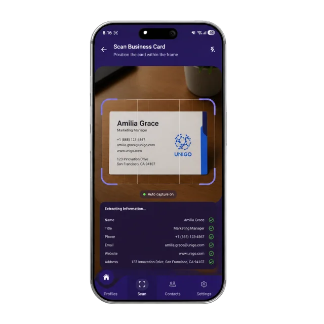 Business Card Scanner